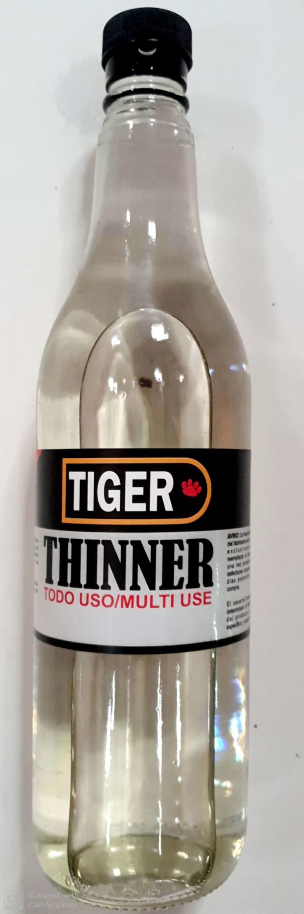 THINNER TIGER  ½ BOTELLA .