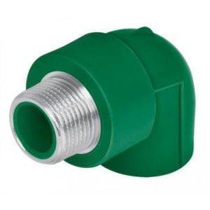 CODO PPR MACHO C/R METAL 25 X 1/2 .