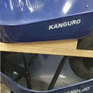 CARRETILLA CANGURO AZUL .